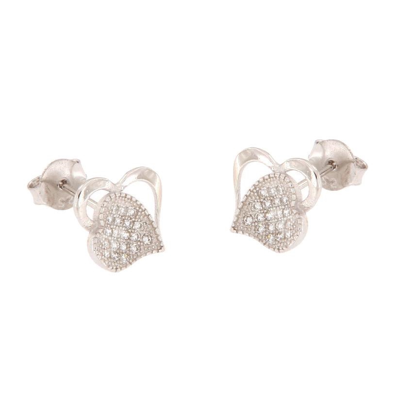 ORECCHINO ARGENTO ZIRCONE 3PZ