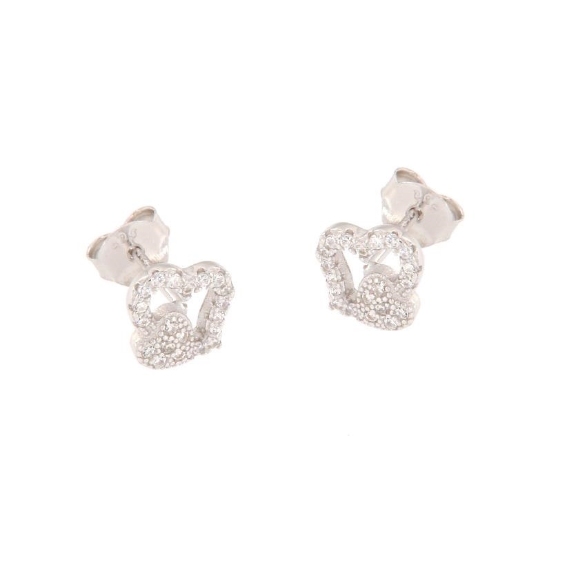 ORECCHINO ARGENTO ZIRCONE 3PZ