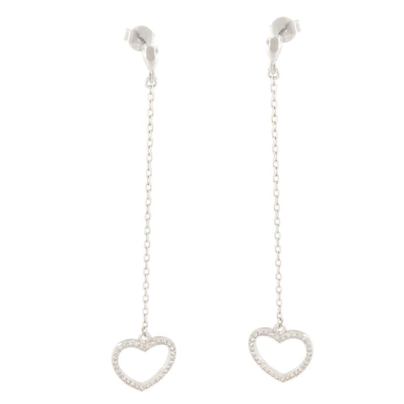ORECCHINO ARGENTO ZIRCONE 3PZ