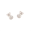 ORECCHINO ARGENTO ZIRCONE 3PZ
