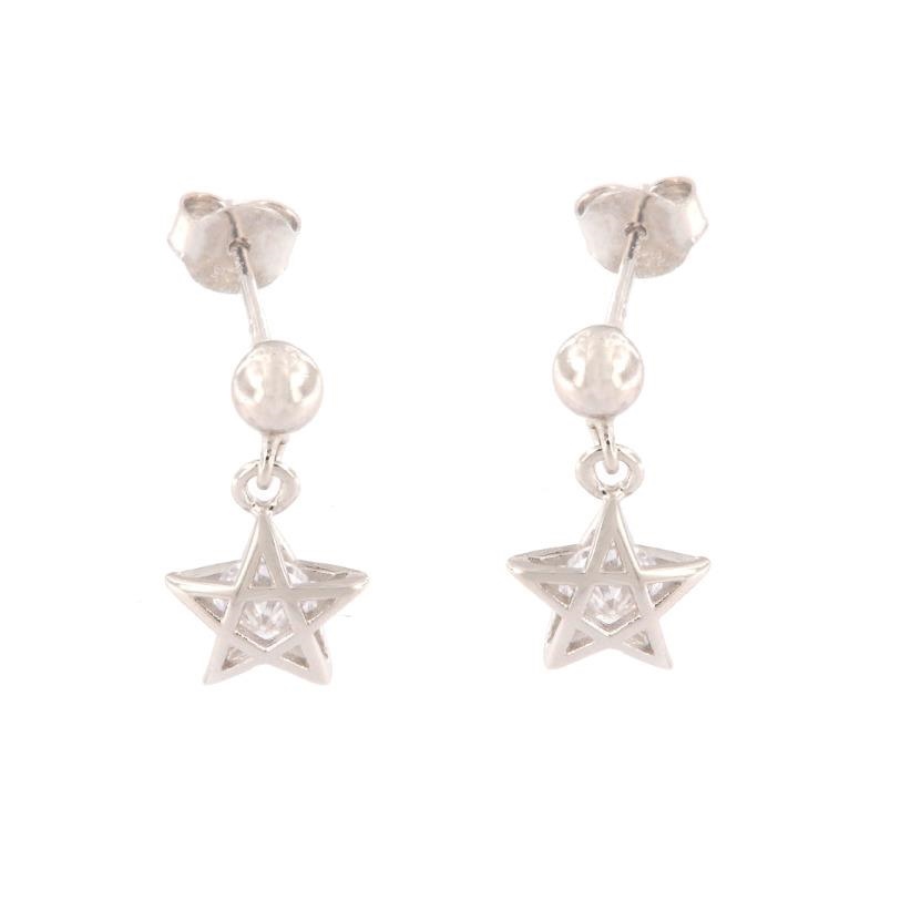 ORECCHINO ARGENTO ZIRCONE 3PZ