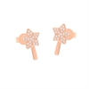 ORECCHINO ARGENTO ZIRCONE 3PZ