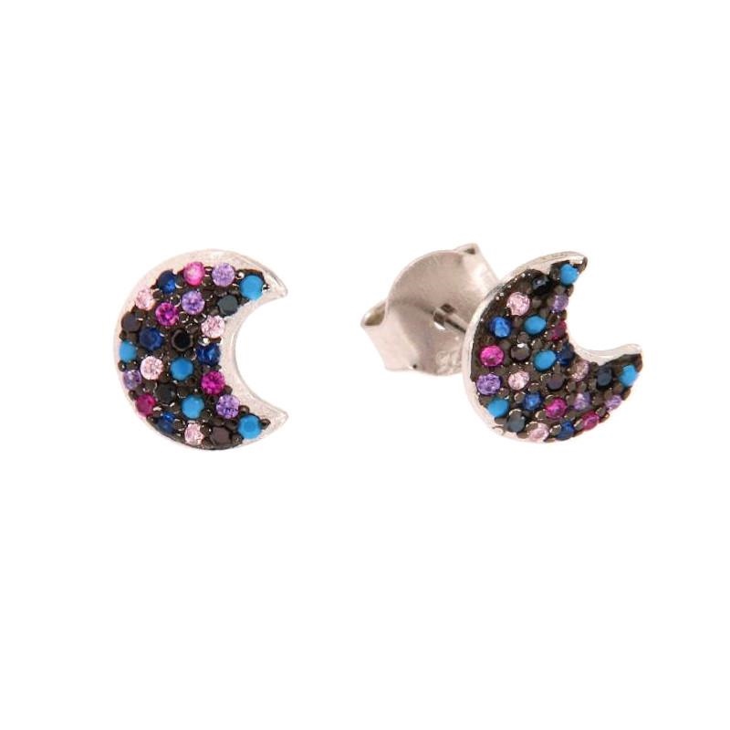 ORECCHINO ARGENTO ZIRCONE 3PZ