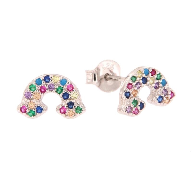 ORECCHINO ARGENTO ZIRCONE 3PZ