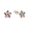 ORECCHINO ARGENTO ZIRCONE 3PZ
