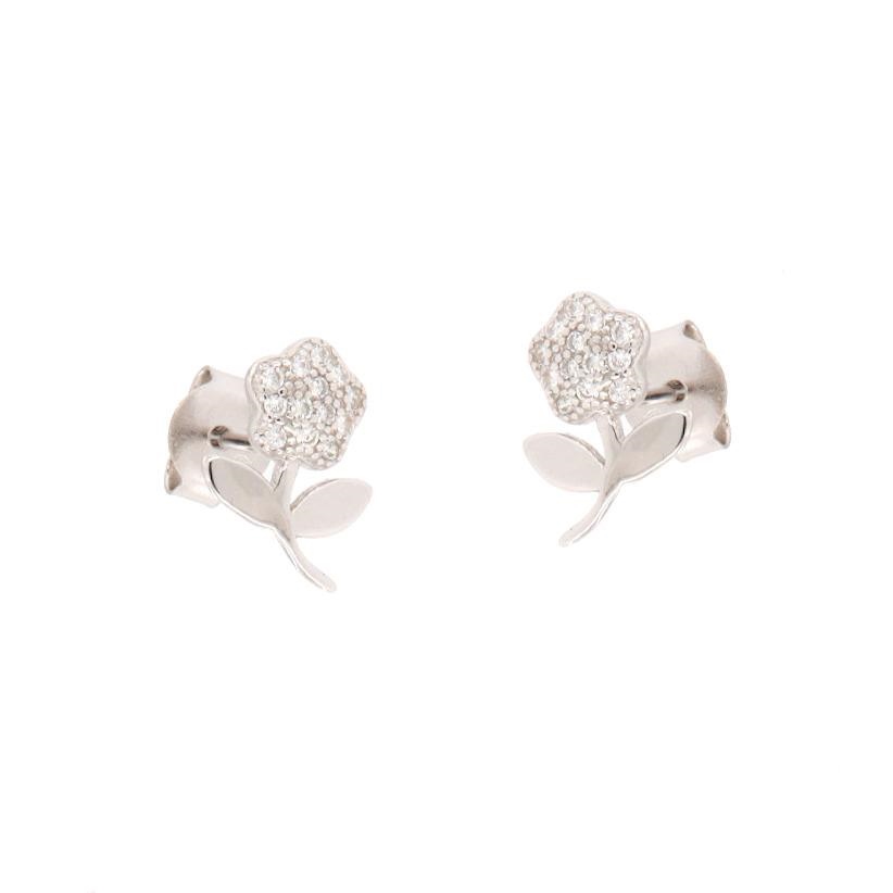 ORECCHINO ARGENTO ZIRCONE 3PZ