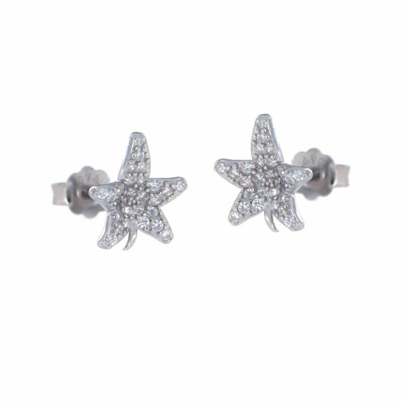 ORECCHINO ARGENTO ZIRCONE 3PZ