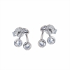 ORECCHINO ARGENTO ZIRCONE 3PZ