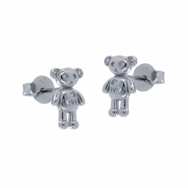ORECCHINO ARGENTO ZIRCONE 3PZ