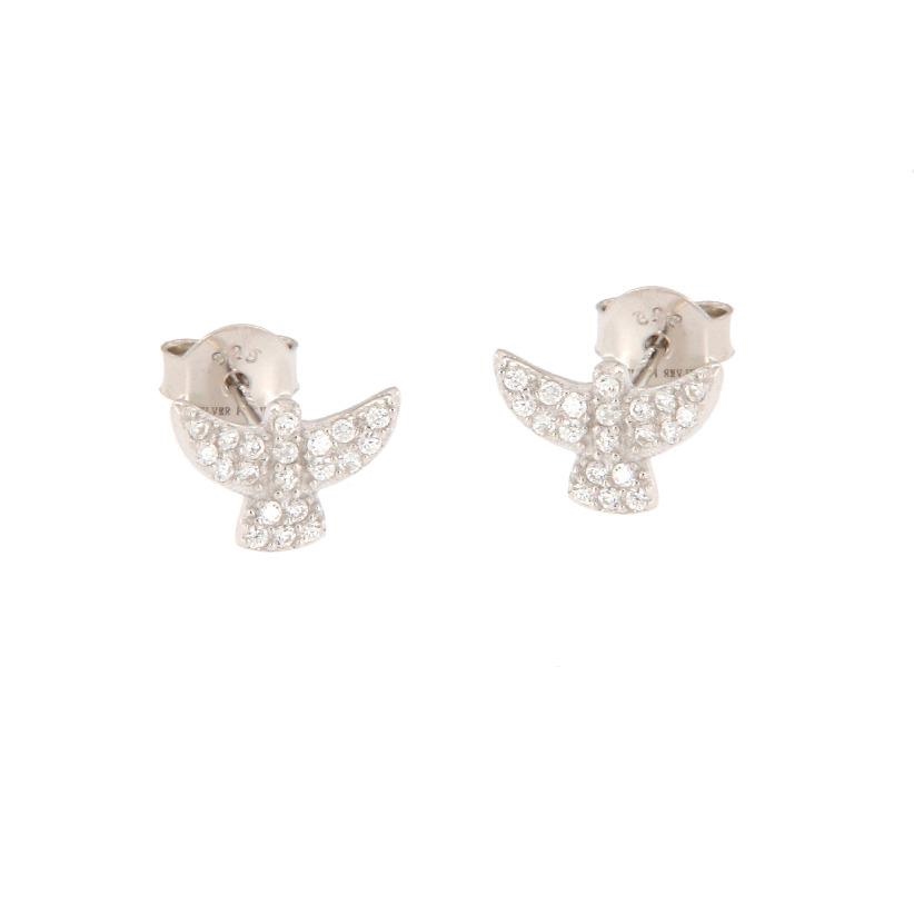 ORECCHINO ARGENTO ZIRCONE 3PZ