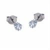 ORECCHINO ARGENTO ZIRCONE 3PZ