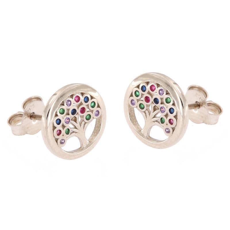 ORECCHINO ARGENTO ZIRCONE 3PZ
