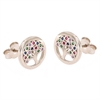 ORECCHINO ARGENTO ZIRCONE 3PZ