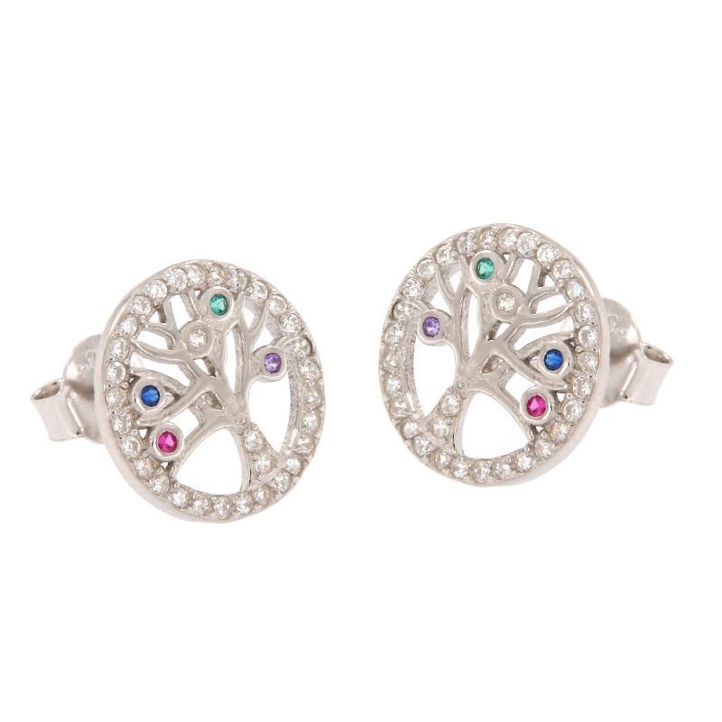 ORECCHINO ARGENTO ZIRCONE 3PZ