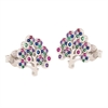 ORECCHINO ARGENTO ZIRCONE 3PZ