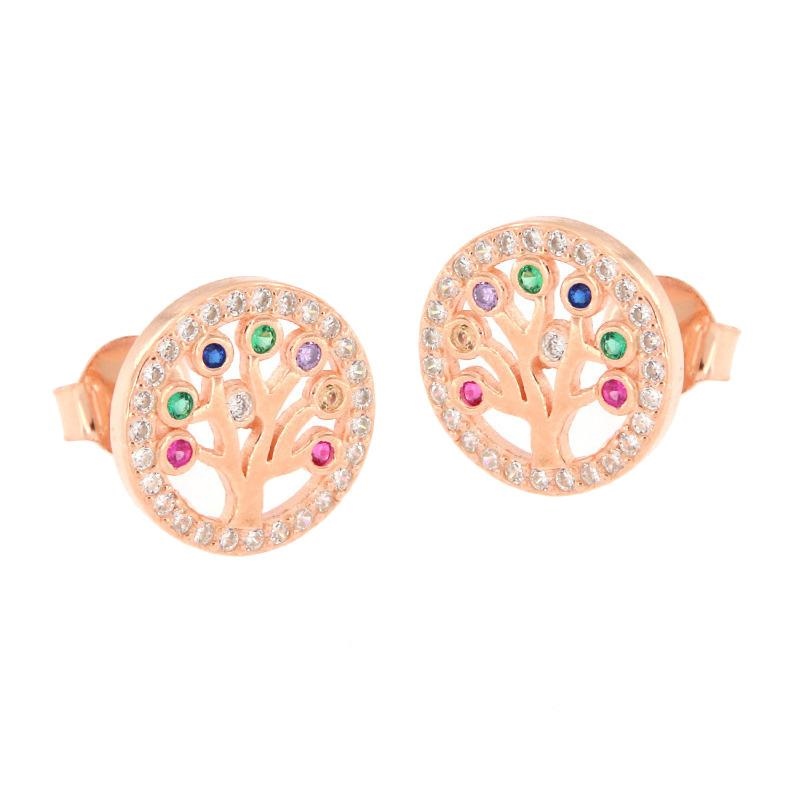 ORECCHINO ARGENTO ZIRCONE 3PZ