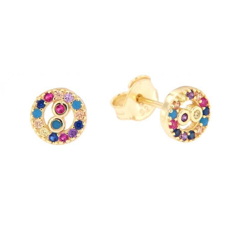 ORECCHINO ARGENTO ZIRCONE 3PZ