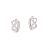 ORECCHINO ARGENTO ZIRCONE 3PZ