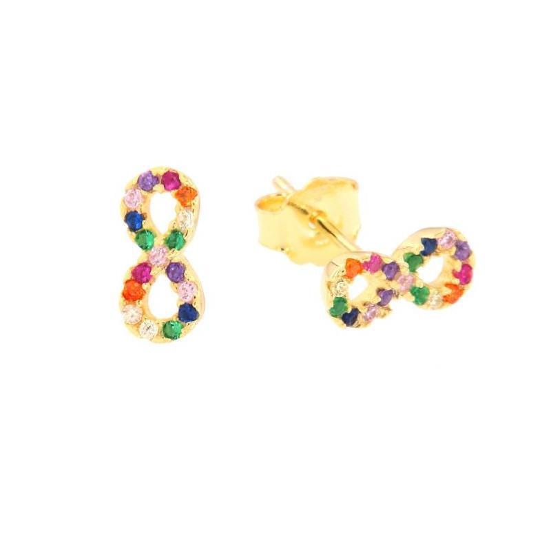 ORECCHINO ARGENTO ZIRCONE 3PZ