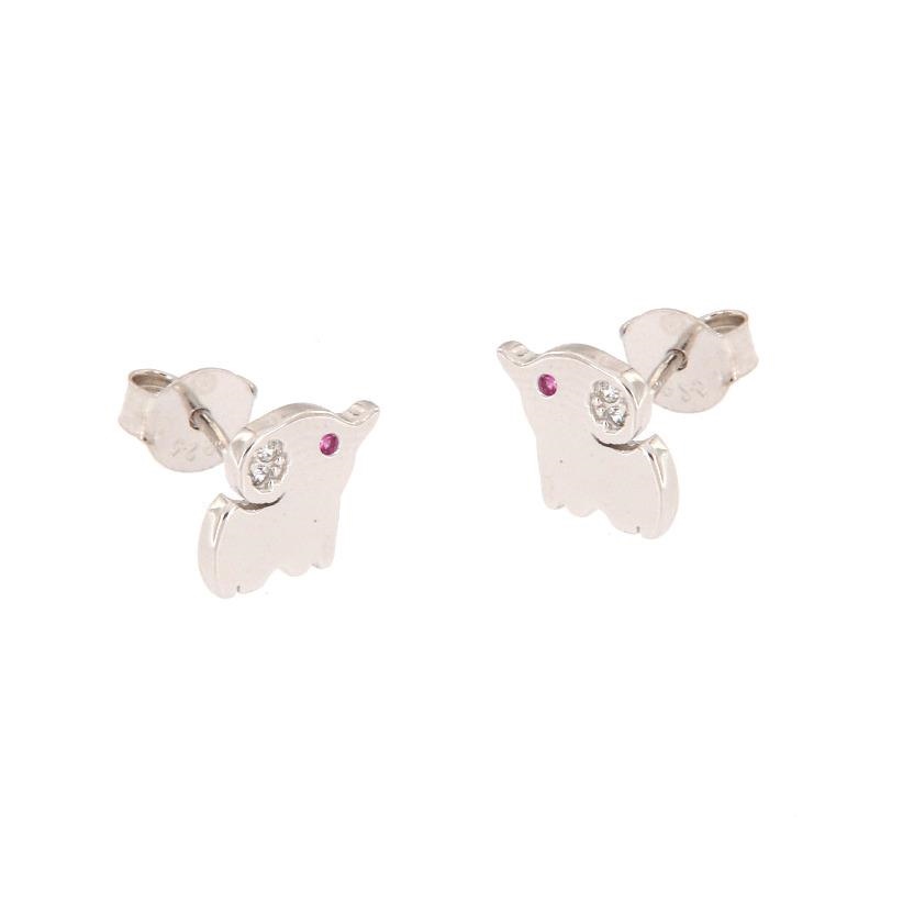 ORECCHINO ARGENTO ZIRCONE 3PZ