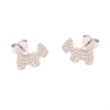 ORECCHINO ARGENTO ZIRCONE 3PZ