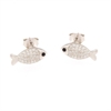 ORECCHINO ARGENTO ZIRCONE 3PZ