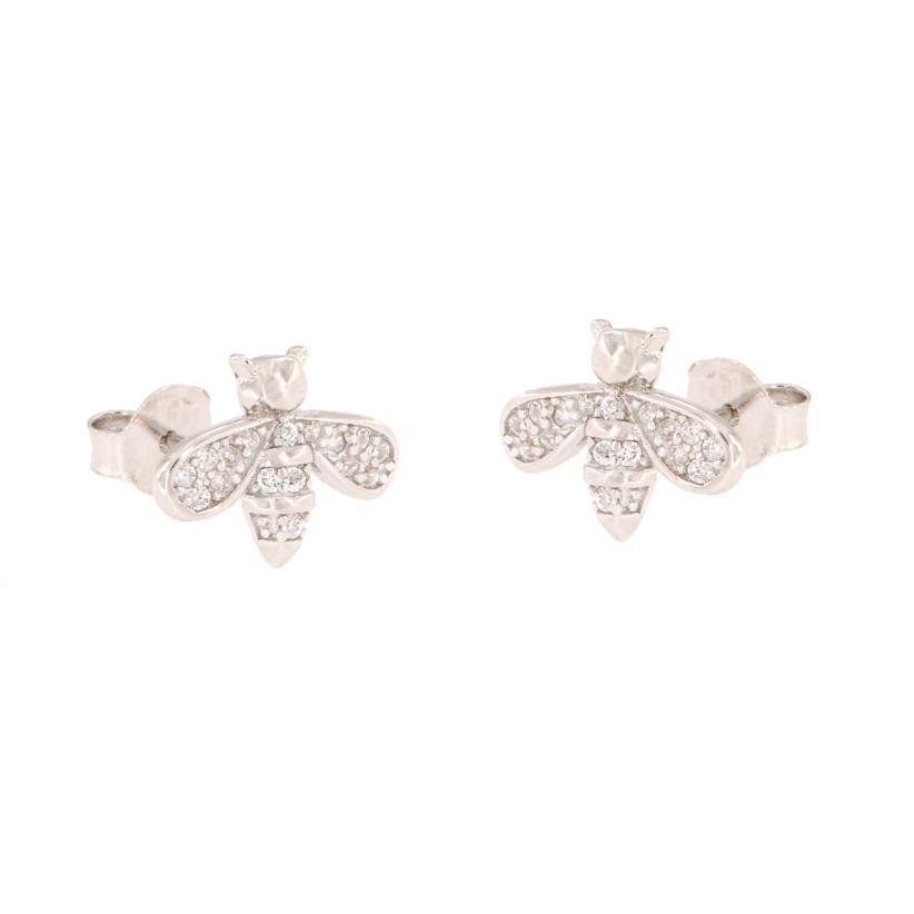 ORECCHINO ARGENTO ZIRCONE 3PZ