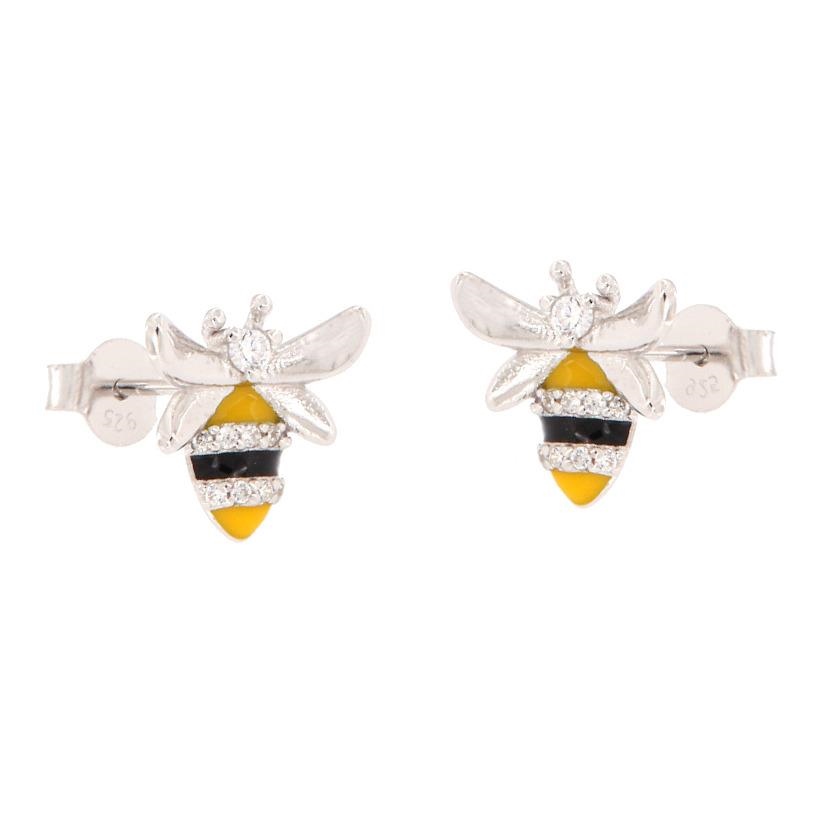 ORECCHINO ARGENTO ZIRCONE 3PZ