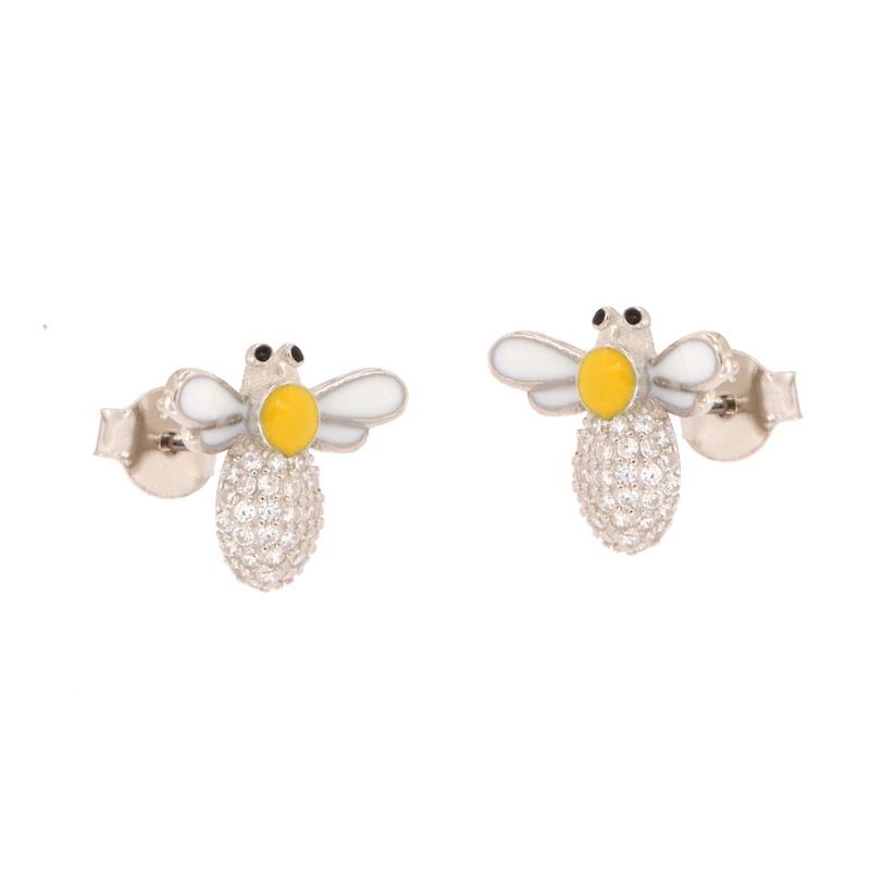 ORECCHINO ARGENTO ZIRCONE 3PZ