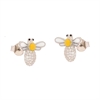 ORECCHINO ARGENTO ZIRCONE 3PZ