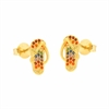 ORECCHINO ARGENTO ZIRCONE 3PZ