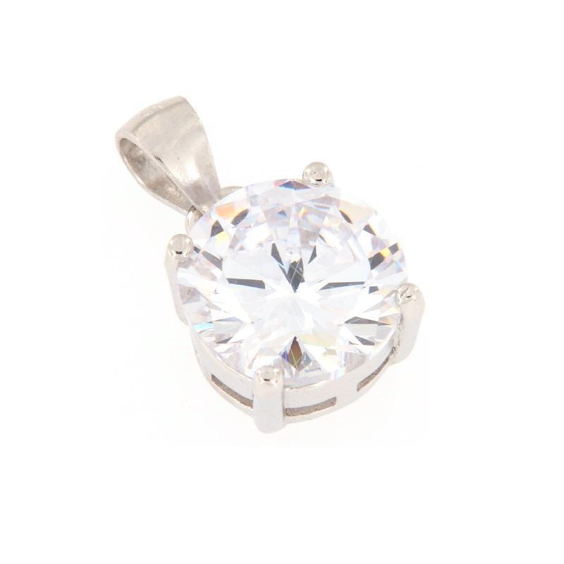 CIONDOLO ARGENTO ZIRCONE 3PZ