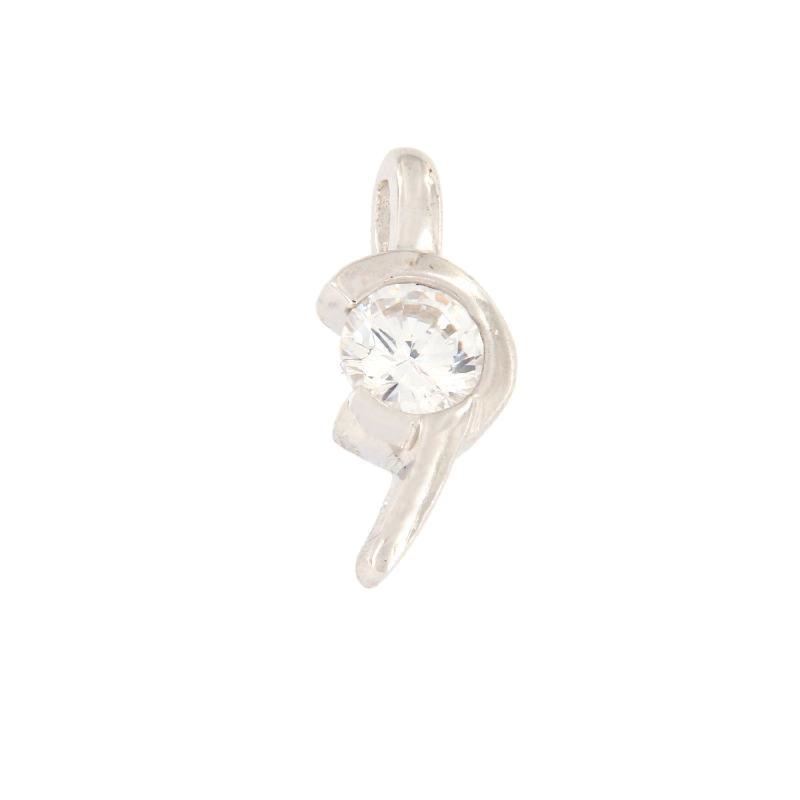 CIONDOLO ARGENTO ZIRCONE