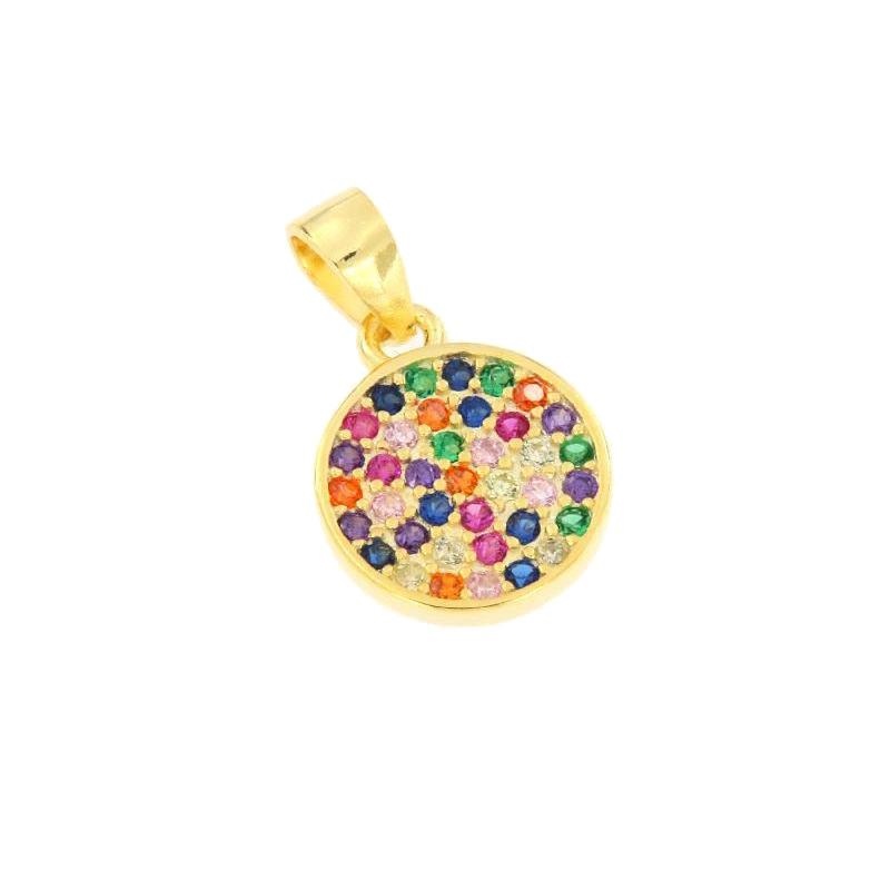 CIONDOLO ARGENTO ZIRCONE