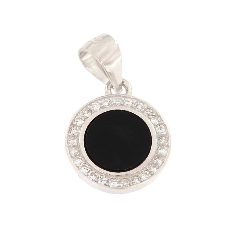 CIONDOLO ARGENTO ZIRCONE