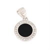 CIONDOLO ARGENTO ZIRCONE