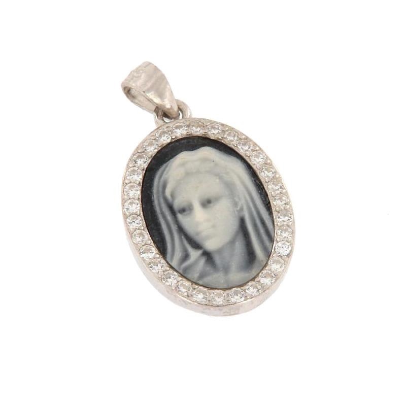 CIONDOLO ARGENTO ZIRCONE