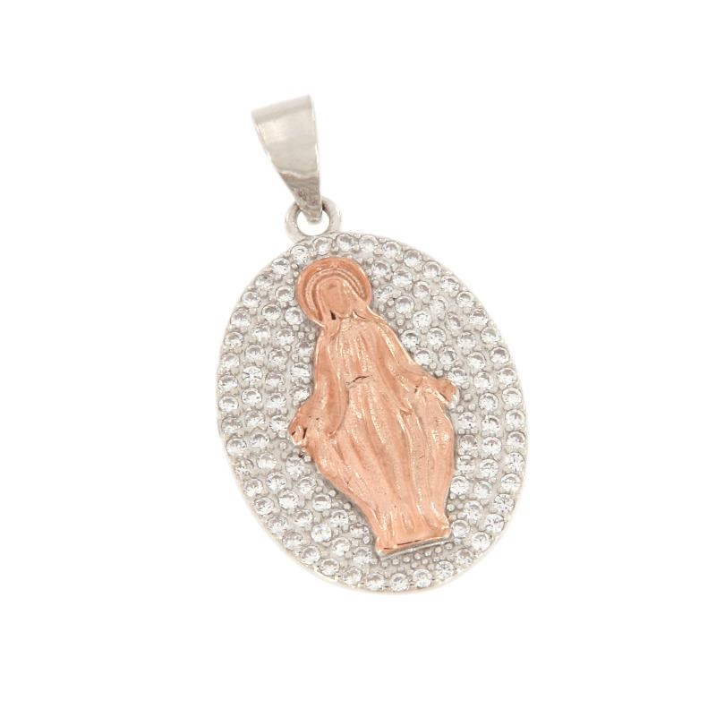 CIONDOLO ARGENTO ZIRCONE