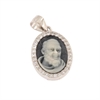 CIONDOLO ARGENTO ZIRCONE