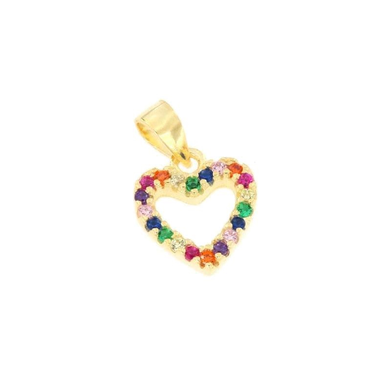 CIONDOLO ARGENTO ZIRCONE