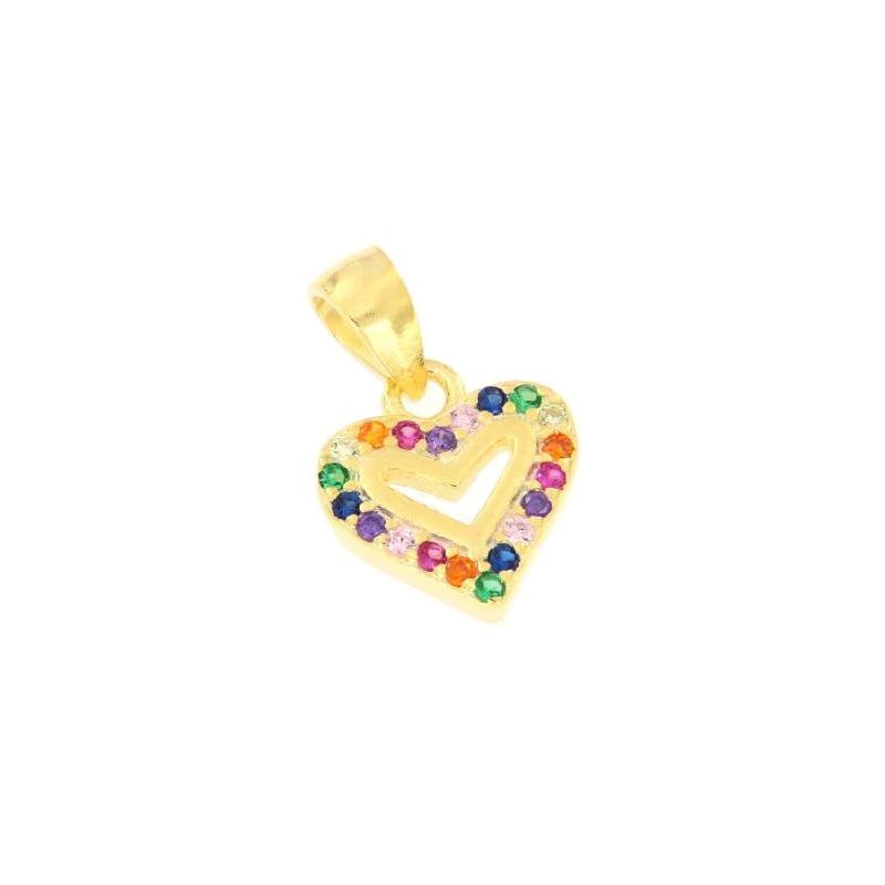 CIONDOLO ARGENTO ZIRCONE