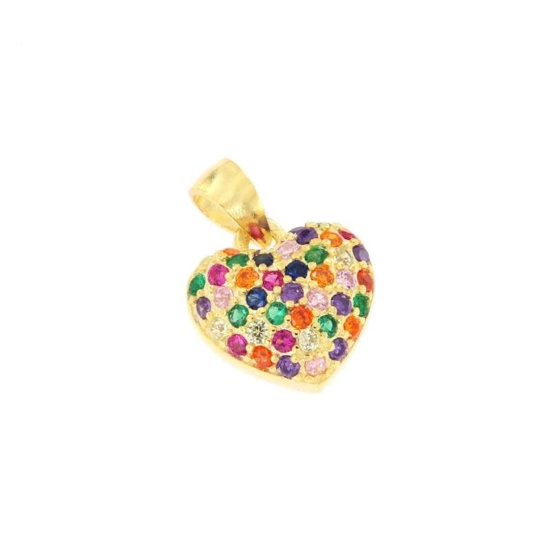 CIONDOLO ARGENTO ZIRCONE