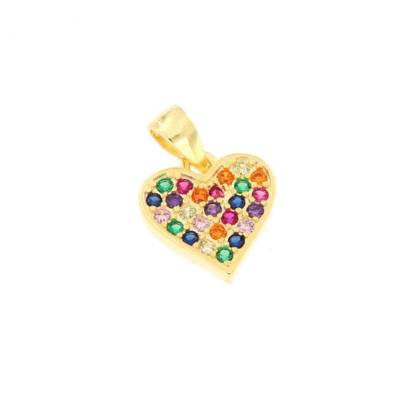 CIONDOLO ARGENTO ZIRCONE