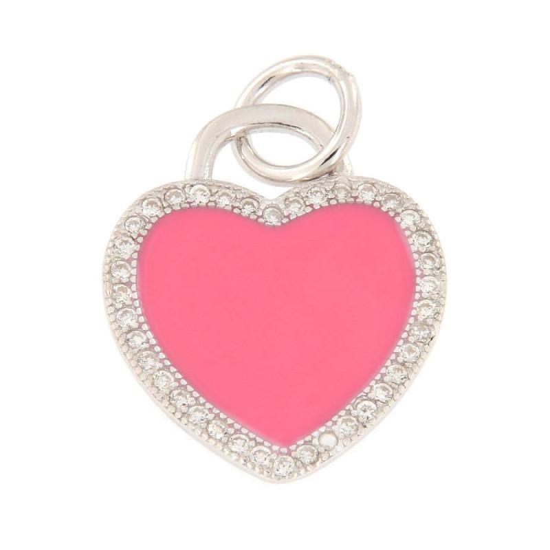 CIONDOLO ARGENTO ZIRCONE