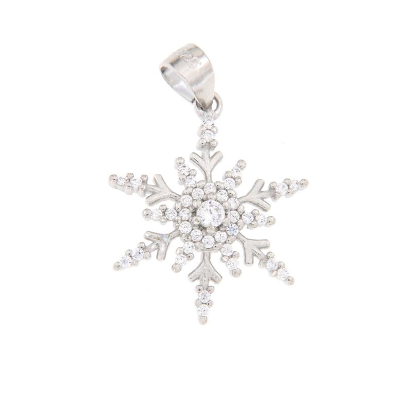 CIONDOLO ARGENTO ZIRCONE