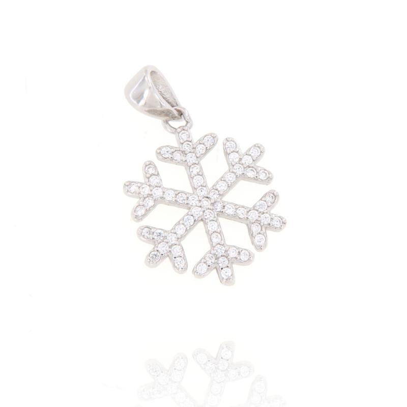 CIONDOLO ARGENTO ZIRCONE