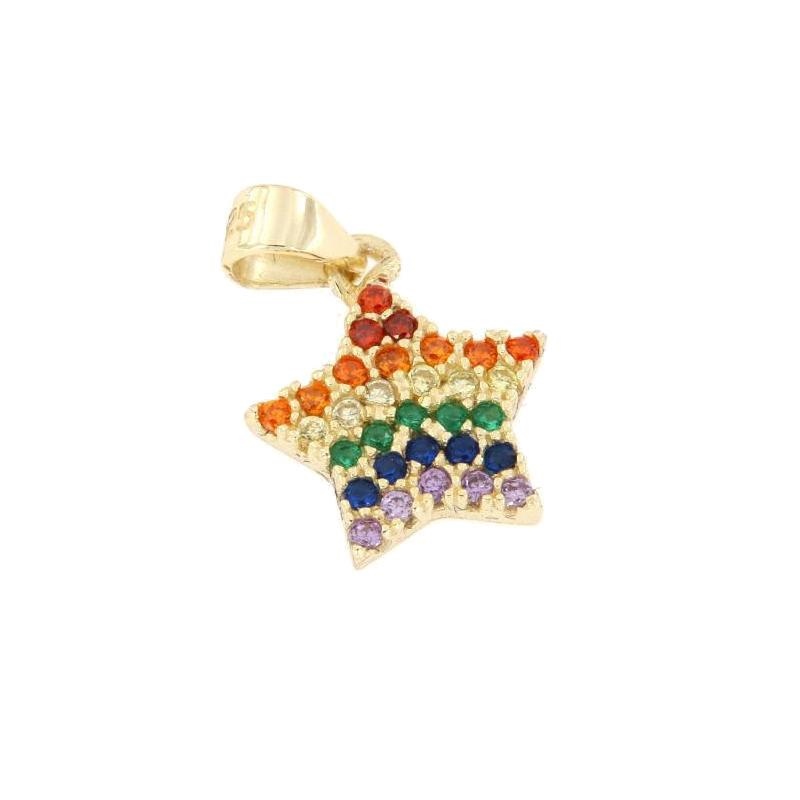 CIONDOLO ARGENTO ZIRCONE