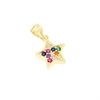 CIONDOLO ARGENTO ZIRCONE