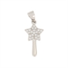 CIONDOLO ARGENTO ZIRCONE
