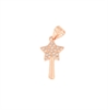 CIONDOLO ARGENTO ZIRCONE